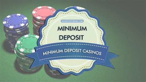 10 pesos minimum deposit casino